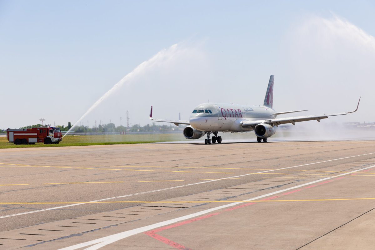 Qatar Airways celebrates inaugural flight to Tashkent, Uzbekistan